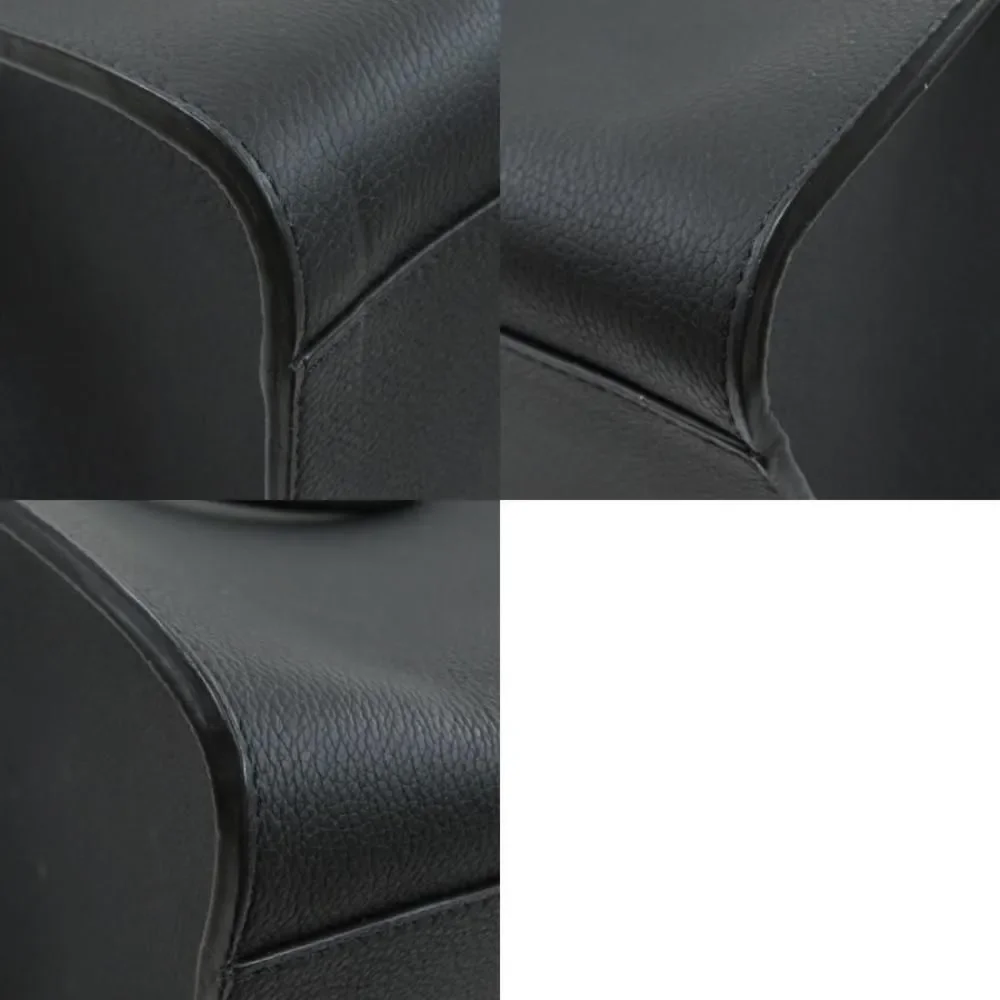 Louis Vuitton LockMe Tote MM Tote Bag Calf Black